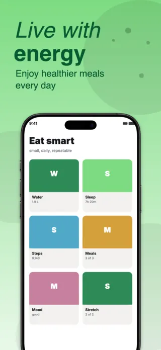 Health & Wellness App Screenshot, page 4 of 5