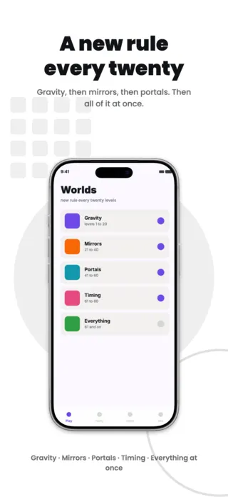 Puzzle Game App Screenshot Template, page 4 of 5