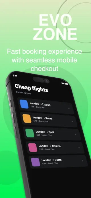 Event Ticketing App Screenshot, page 1 of 5