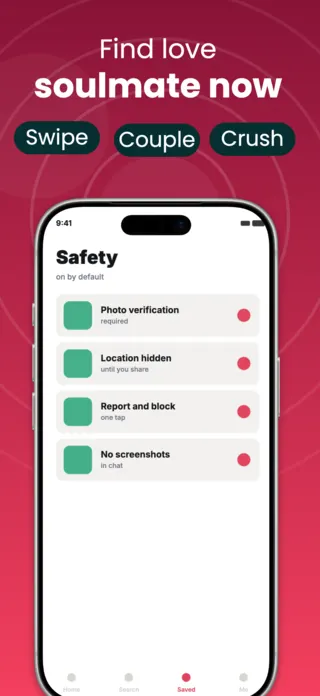 Dating App Screenshot Template, page 5 of 5