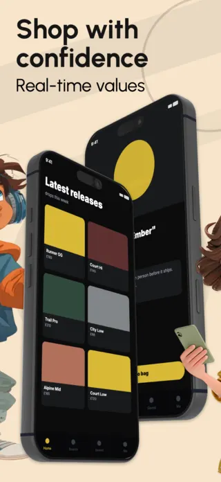 Sneaker Shopping App Screenshot, page 3 of 5