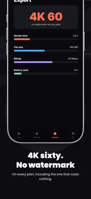 Video Editing App Screenshot Template, page 4 of 5