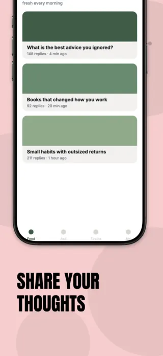 Social Community App Screenshot, page 3 of 5