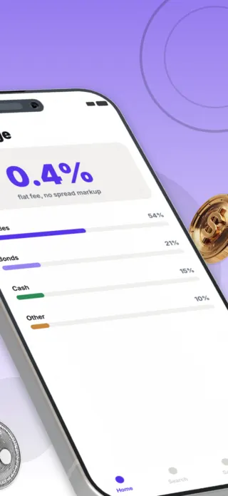 Crypto Staking App Screenshot, page 2 of 5