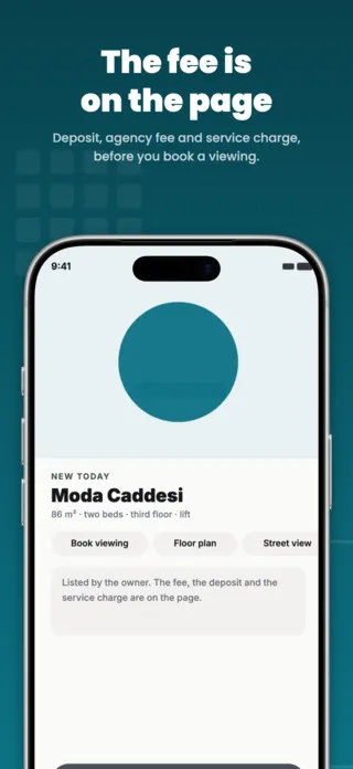 Real Estate Property App Screenshot Template, page 2 of 5