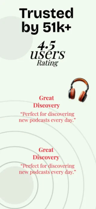 Podcast Player App Screenshot, page 5 of 5