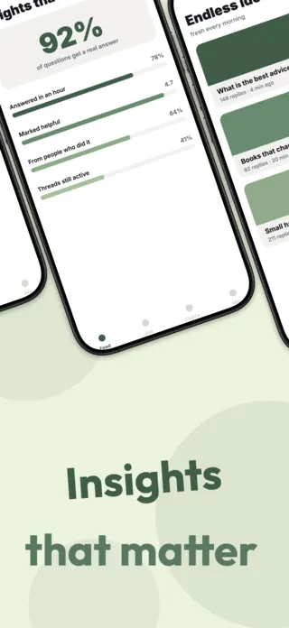 Community Discussion App Screenshot, page 3 of 5