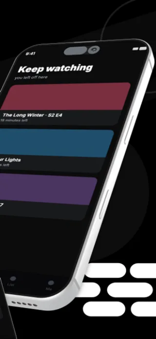 Entertainment Streaming App Screenshot, page 2 of 5