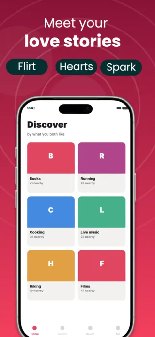 Dating App Screenshot Template, page 4 of 5