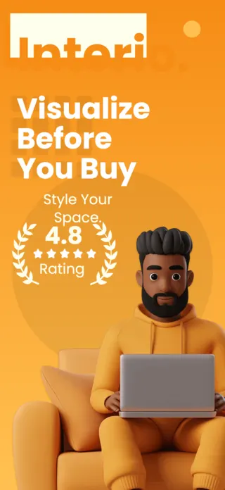 Interior Design App Screenshot, page 1 of 5