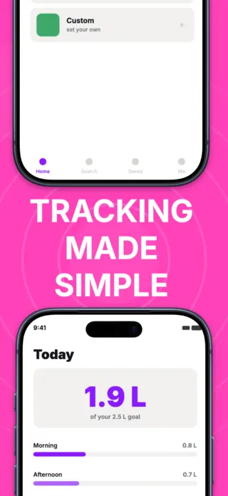 Hydration Tracker App Screenshot, page 5 of 5