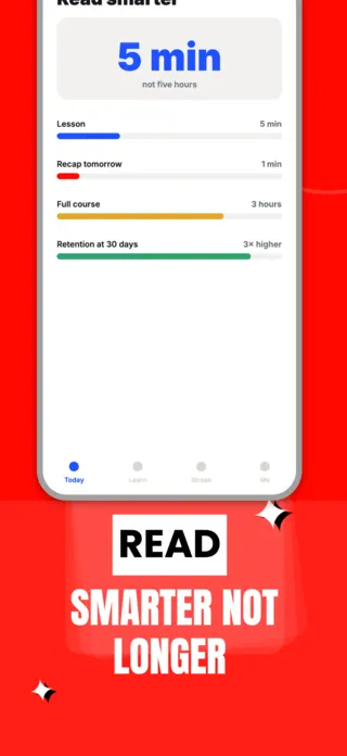 Microlearning App Screenshot, page 2 of 5