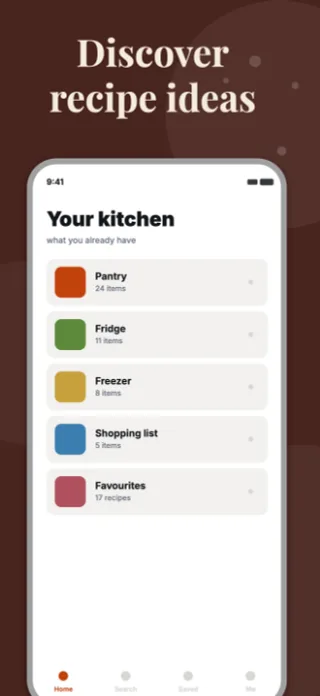 Recipe App Screenshot, page 4 of 5