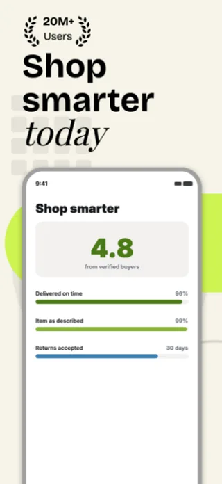 Shopping Order Tracking App Screenshot, page 4 of 5