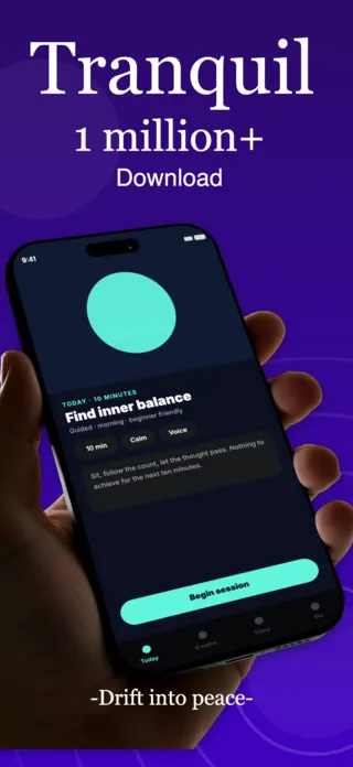 Calm App Screenshot, page 1 of 5