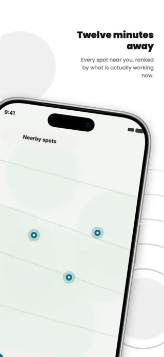 Surf and Ski Conditions App Screenshot Template, page 3 of 5