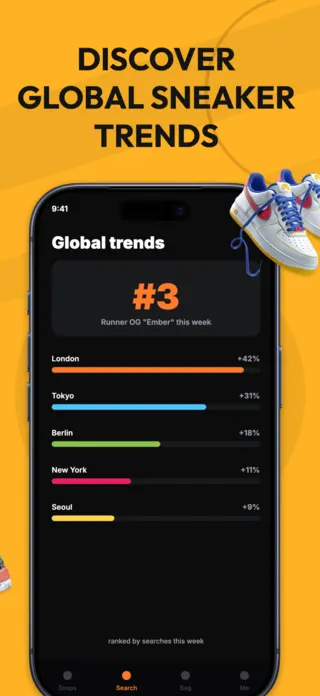 Sneaker Shopping App Screenshot, page 4 of 5