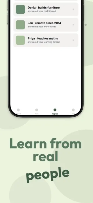 Community Discussion App Screenshot, page 5 of 5
