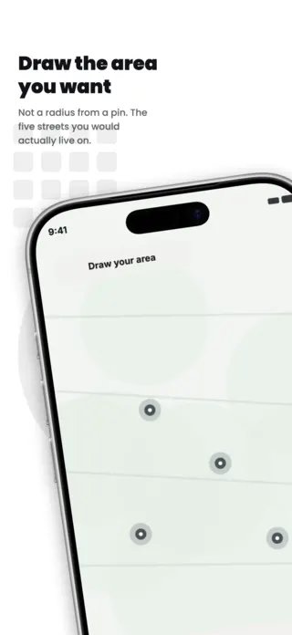 Real Estate Property App Screenshot Template, page 3 of 5