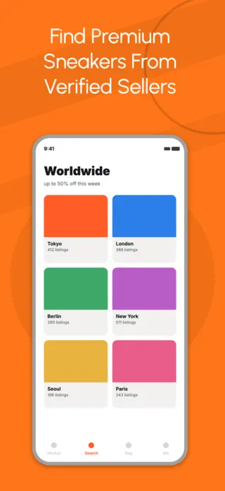 Sneaker Marketplace App Screenshot, page 5 of 5