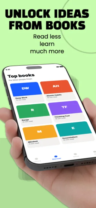Book Summary App Screenshot, page 4 of 5
