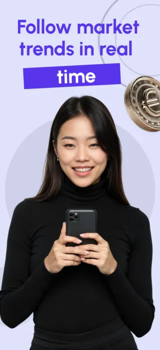 Crypto Exchange App Screenshot, page 4 of 5