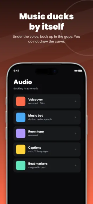 Video Editing App Screenshot Template, page 3 of 5