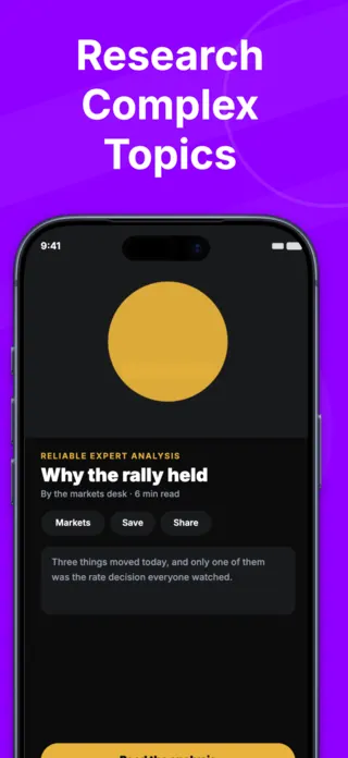News App Screenshot, page 3 of 5