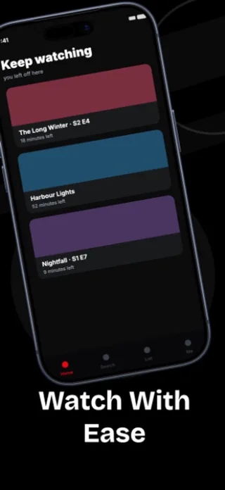 Streaming App Screenshot, page 4 of 5