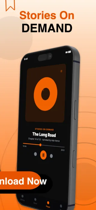 Audiobook App Screenshot Template, page 3 of 5