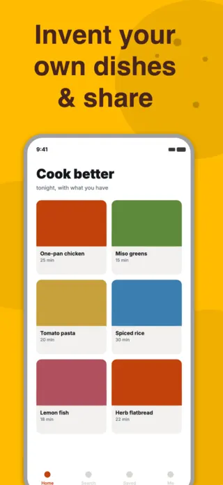 Recipe App Screenshot, page 5 of 5