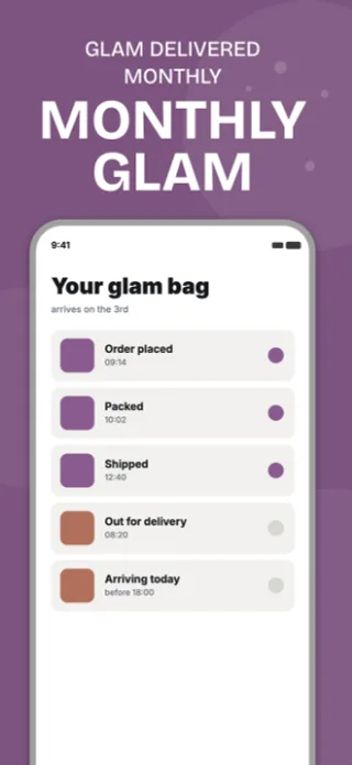 Personalised Beauty App Screenshot, page 3 of 5
