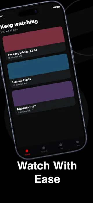 Streaming App Screenshot, page 4 of 5
