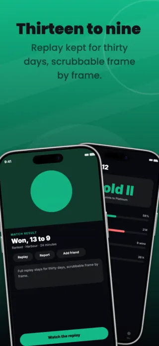 Mobile Game Esports App Screenshot Template, page 5 of 5
