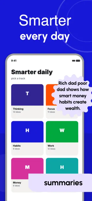 Book Summary App Screenshot, page 3 of 5