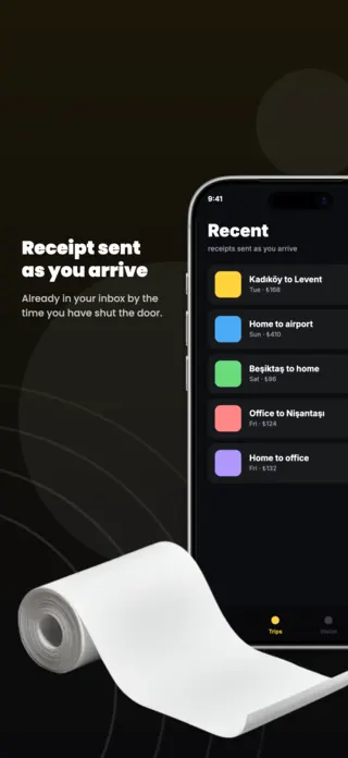 Ride Hailing Taxi App Screenshot Template, page 5 of 5