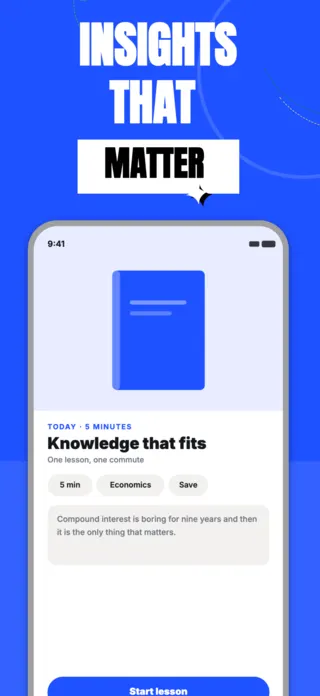 Microlearning App Screenshot, page 4 of 5