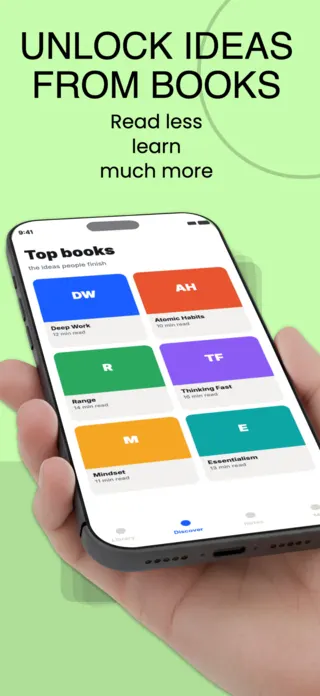 Book Summary App Screenshot, page 4 of 5