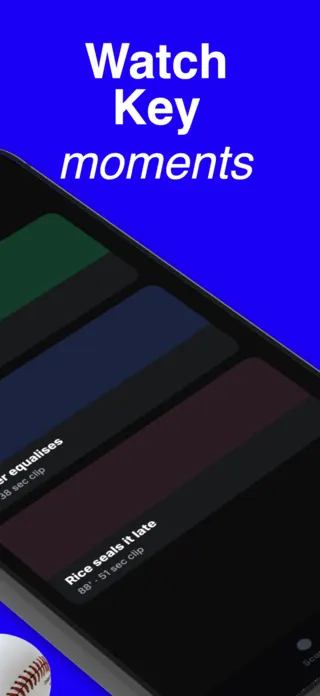Sports Streaming App Screenshot, page 4 of 5