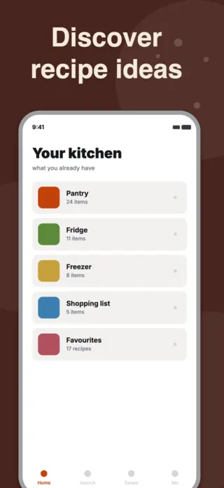 Recipe App Screenshot, page 4 of 5