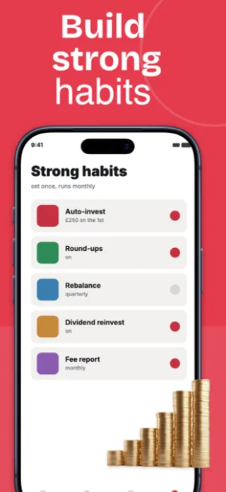 Finance App Screenshot Template, page 5 of 5