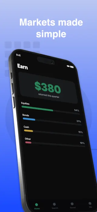 Investing App Screenshot, page 2 of 5