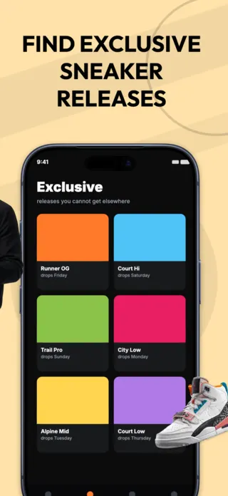 Sneaker Shopping App Screenshot, page 3 of 5