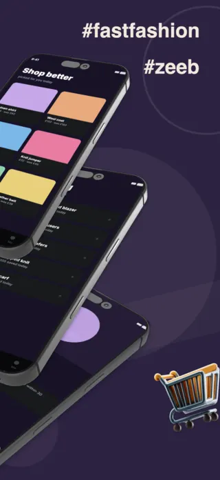 Shopping App Screenshot, page 2 of 5