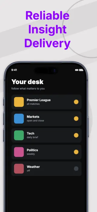 News App Screenshot, page 4 of 5
