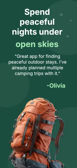 Camping App Screenshot, page 5 of 5