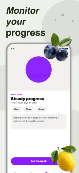 Calorie Tracking App Screenshot, page 5 of 5