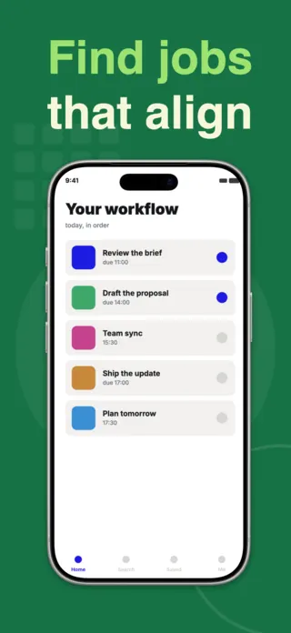Career Growth App Screenshot, page 3 of 5