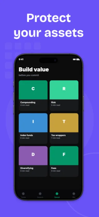 Investment App Screenshot, page 4 of 5