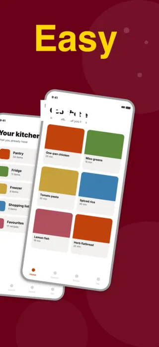 Recipe App Screenshot, page 2 of 5